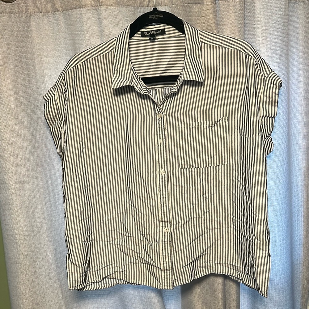 Velvet heart button up shirt